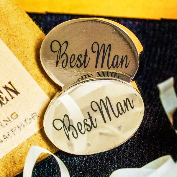 Cufflinks for Gift Box for Best Man