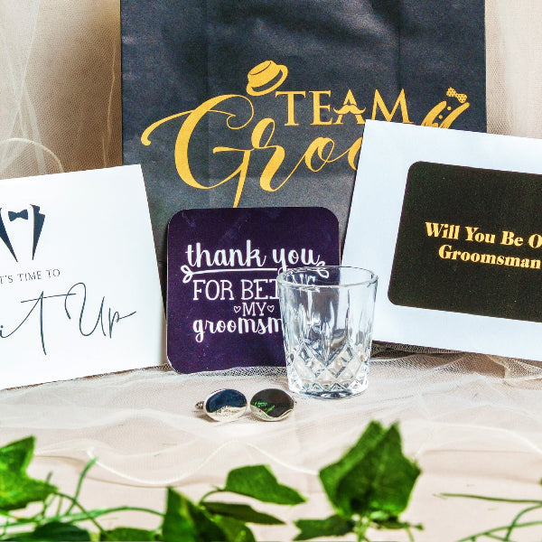 Shot Glass for Gift bag for groomsman
