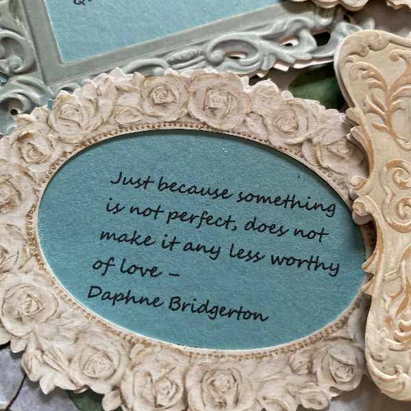 bridgerton gift box frame photo