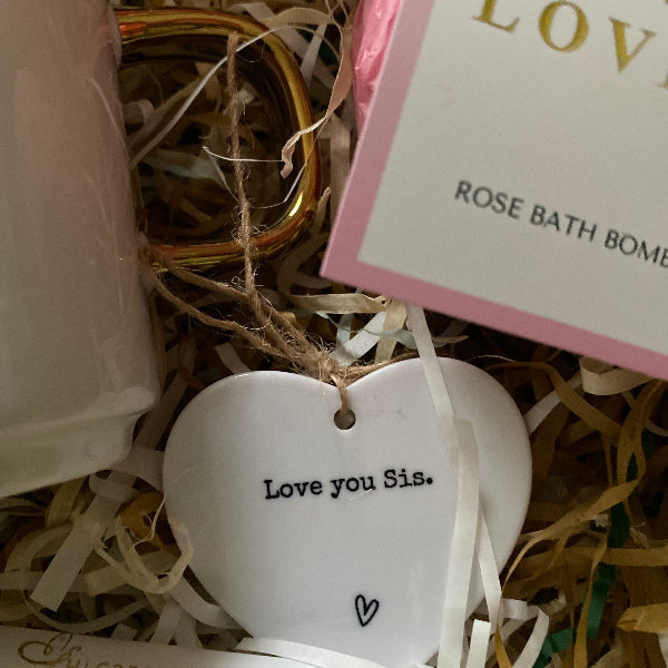for my sister gift box pendant