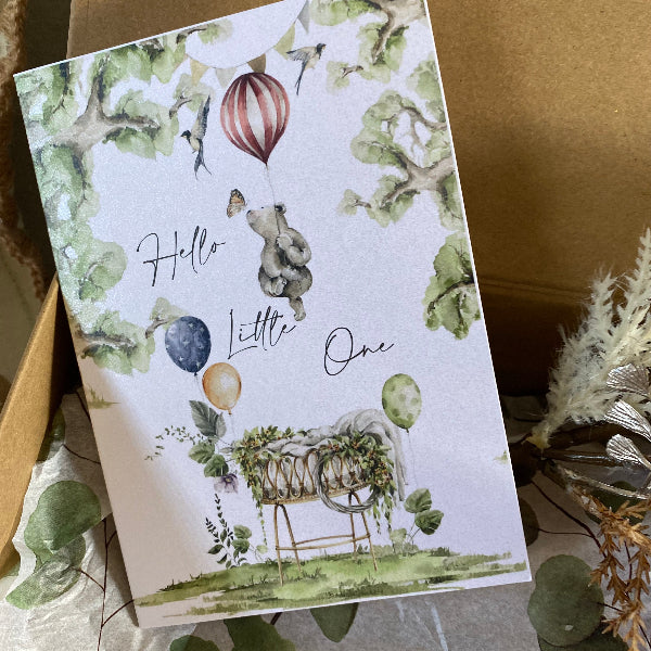 new parents gift box new baby card