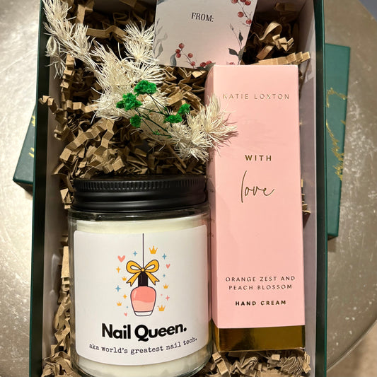 Thank You Box For A Nail Technician