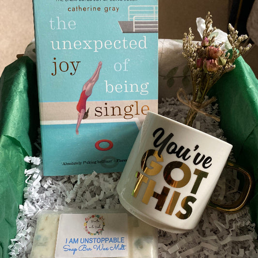 break up divorce care package box