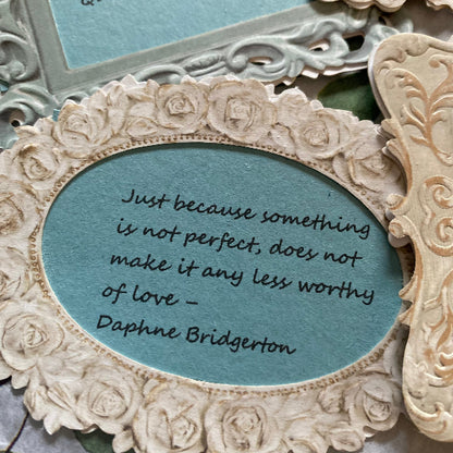 bridgerton gift box frame photo